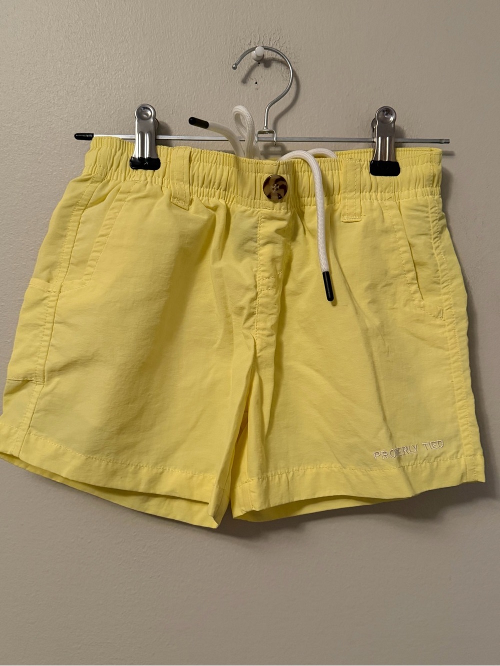 Properly Tied Yellow Mallard Shorts